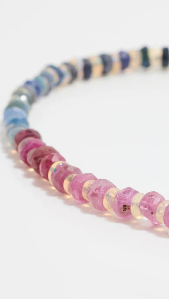 Jia Jia 14k Rainbow Sapphire Opal Connection Bracelet 3