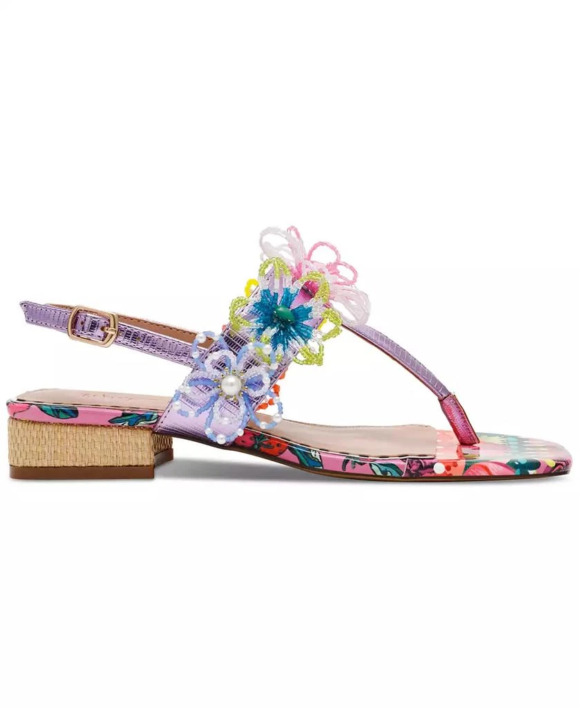 Betsey Johnson Women's Jaydda Thong Slingback Sandals 2