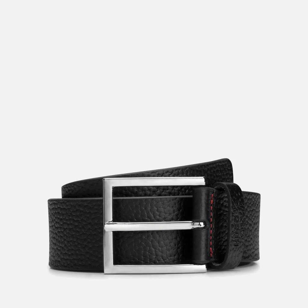 Hugo Boss HUGO Giaspo Pebbled Leather Belt 1