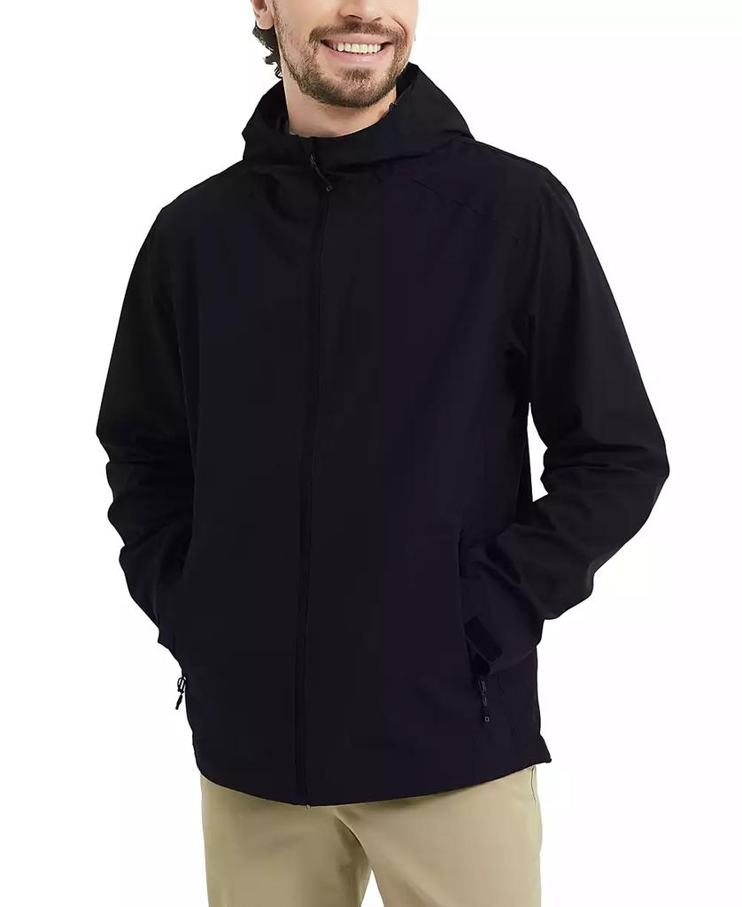 HAWKE & CO Men's Waterproof All-Season Rain Jacket