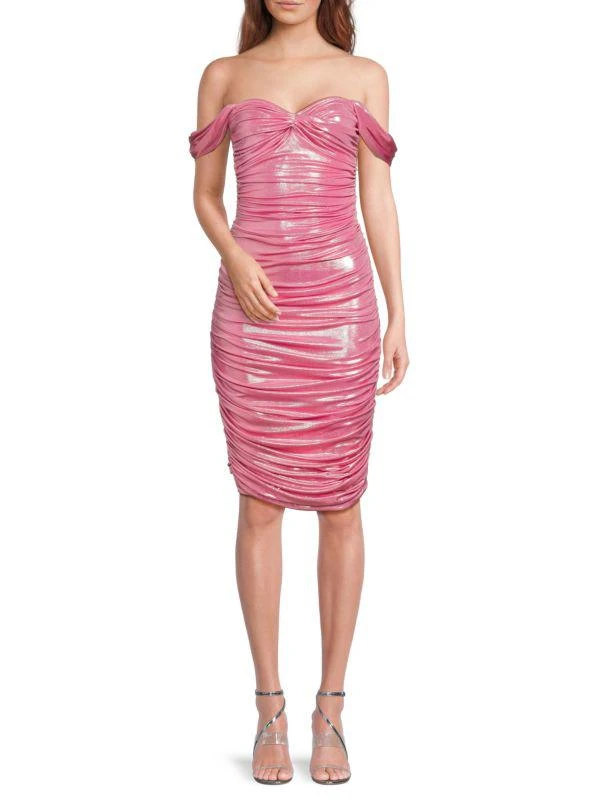 mini sequin fringe dress Shake It My Way Short Sequin Fringe Mini Dress Lavender / L