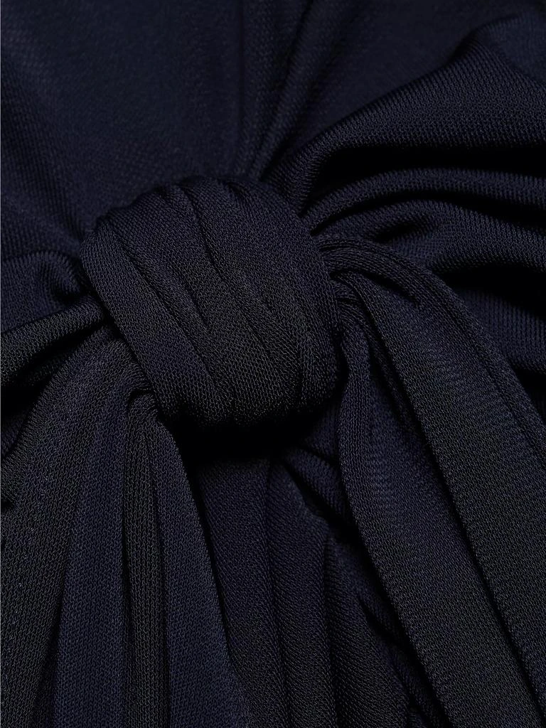 Cinq à Sept Johnson Draped Turtleneck Midi-Dress 7
