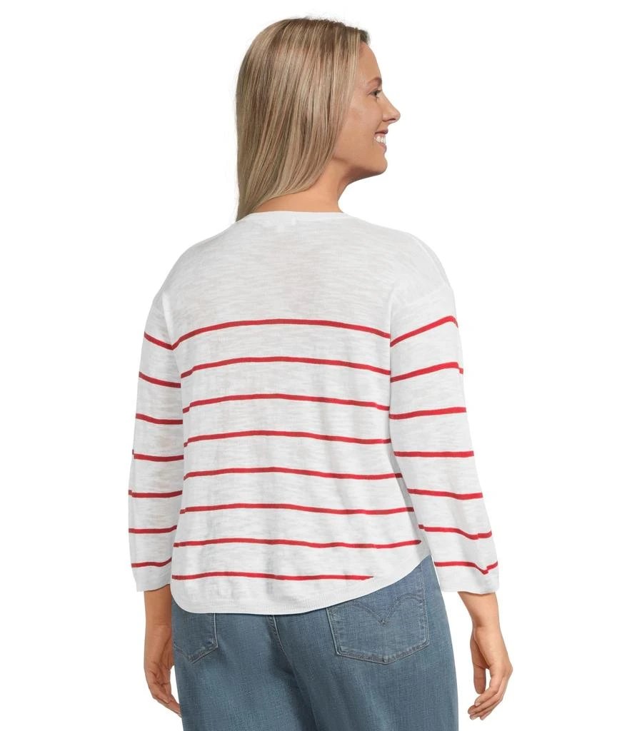 Mod-o-doc 3/4 Sleeve Swing Sweater 3