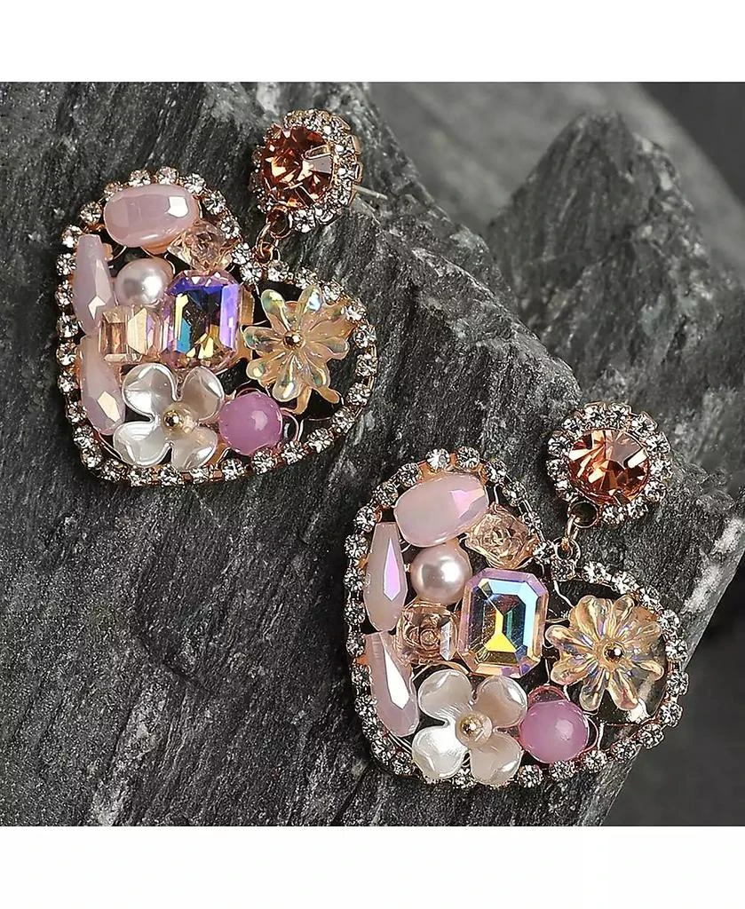 SOHI Hearts Drop Earrings 2