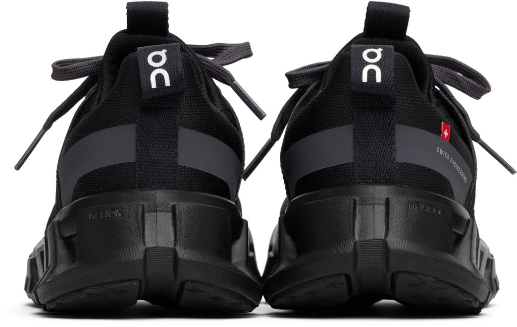 On Big Kids Black Cloudswift Youth Sneakers 2