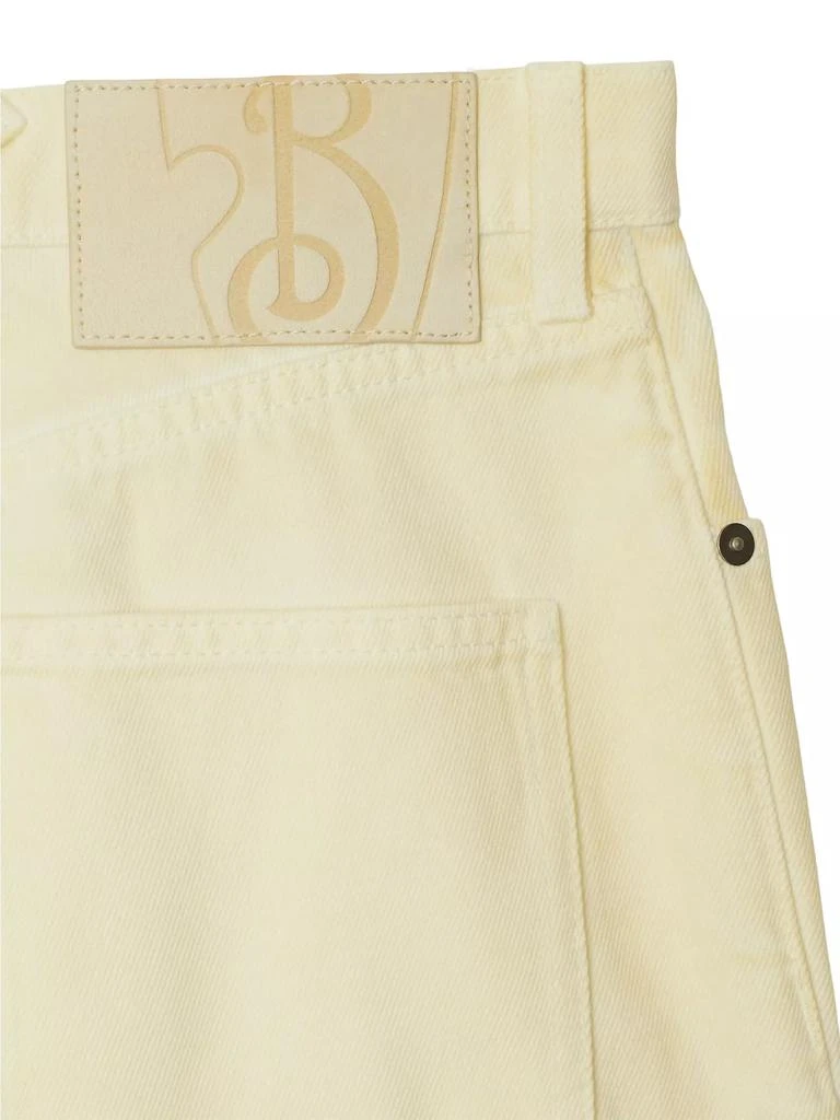 Burberry Check Mid-Rise Straight-Leg Jeans 6