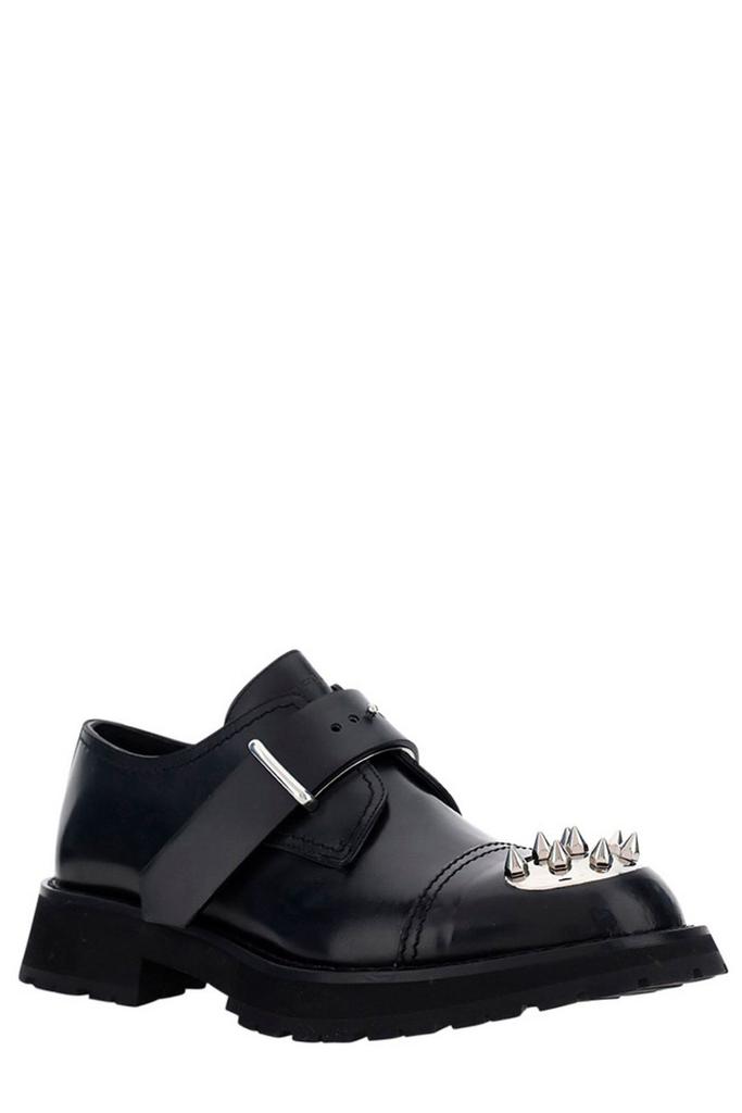靴 Alexander McQueen Black bullet buckle Alexander McQueen Alexander McQueen Punk Studded Derby Shoes