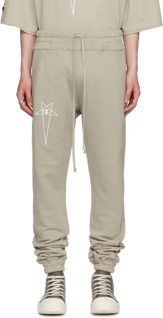 Rick Owens Off-White Champion Edition Joggers Sweatpants 1