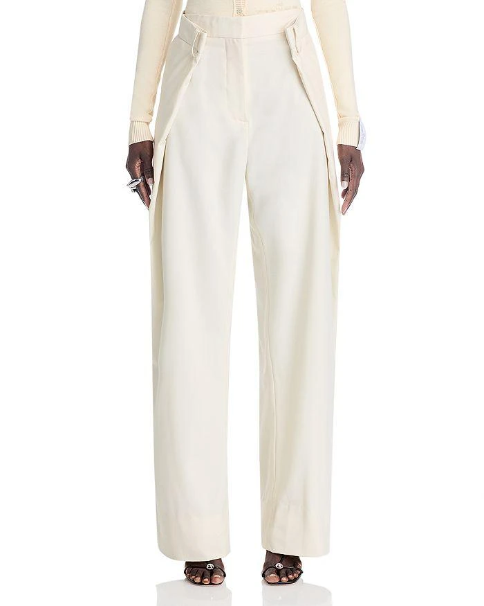 Rokh Pleated Wide Leg Pants 7