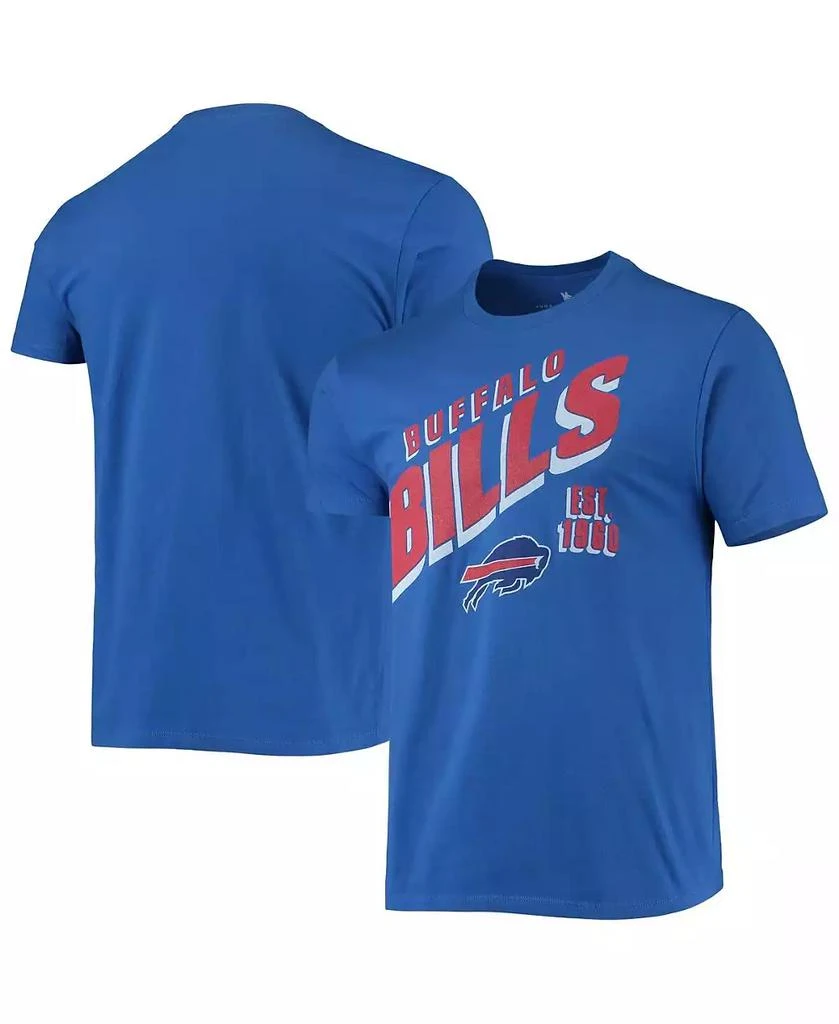 Junk Food Men's Royal Buffalo Bills Slant T-shirt 2