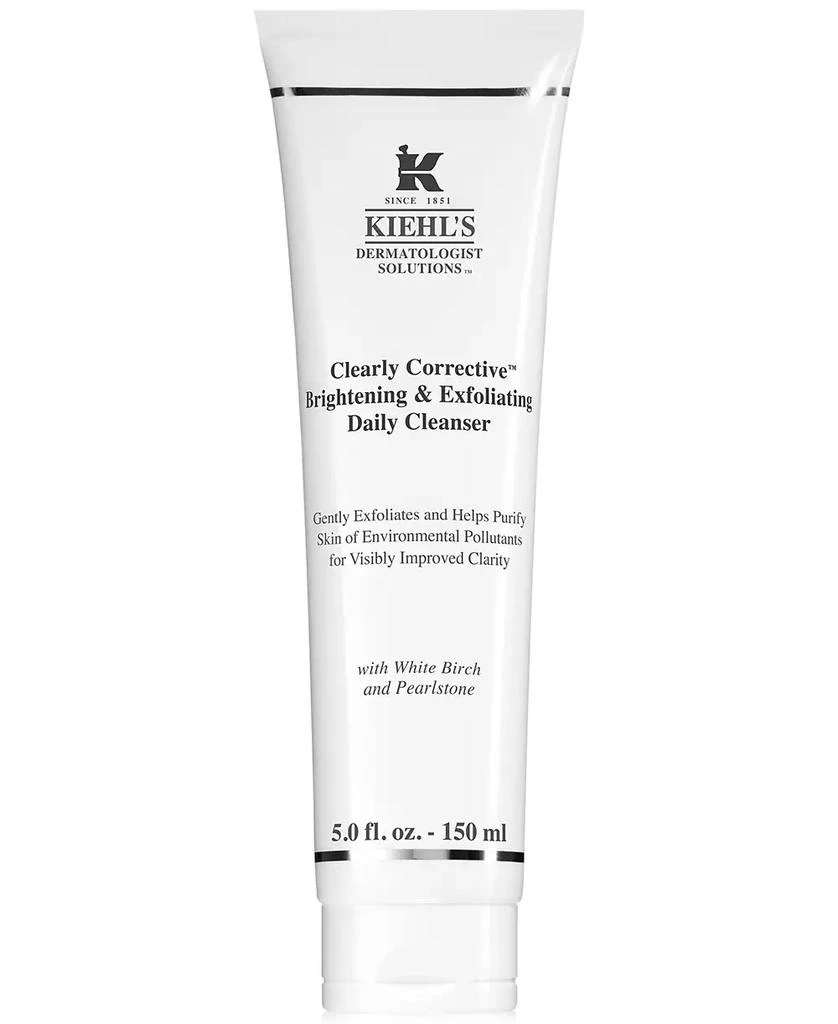 Kiehl's Dermatologist Solutions Clearly Corrective Brightening & Exfoliating Daily Cleanser, 5.0 fl. oz. 1