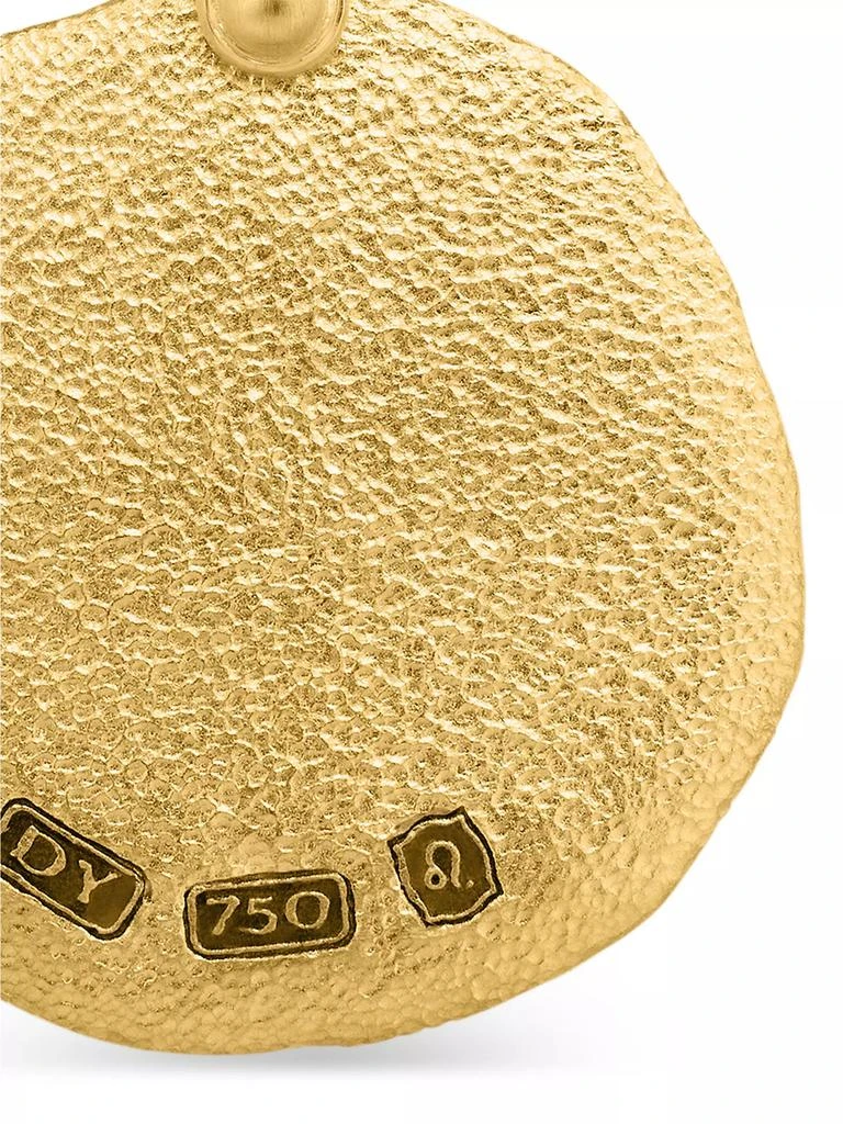 David Yurman Leo Amulet in 18K Yellow Gold, 27mm 6