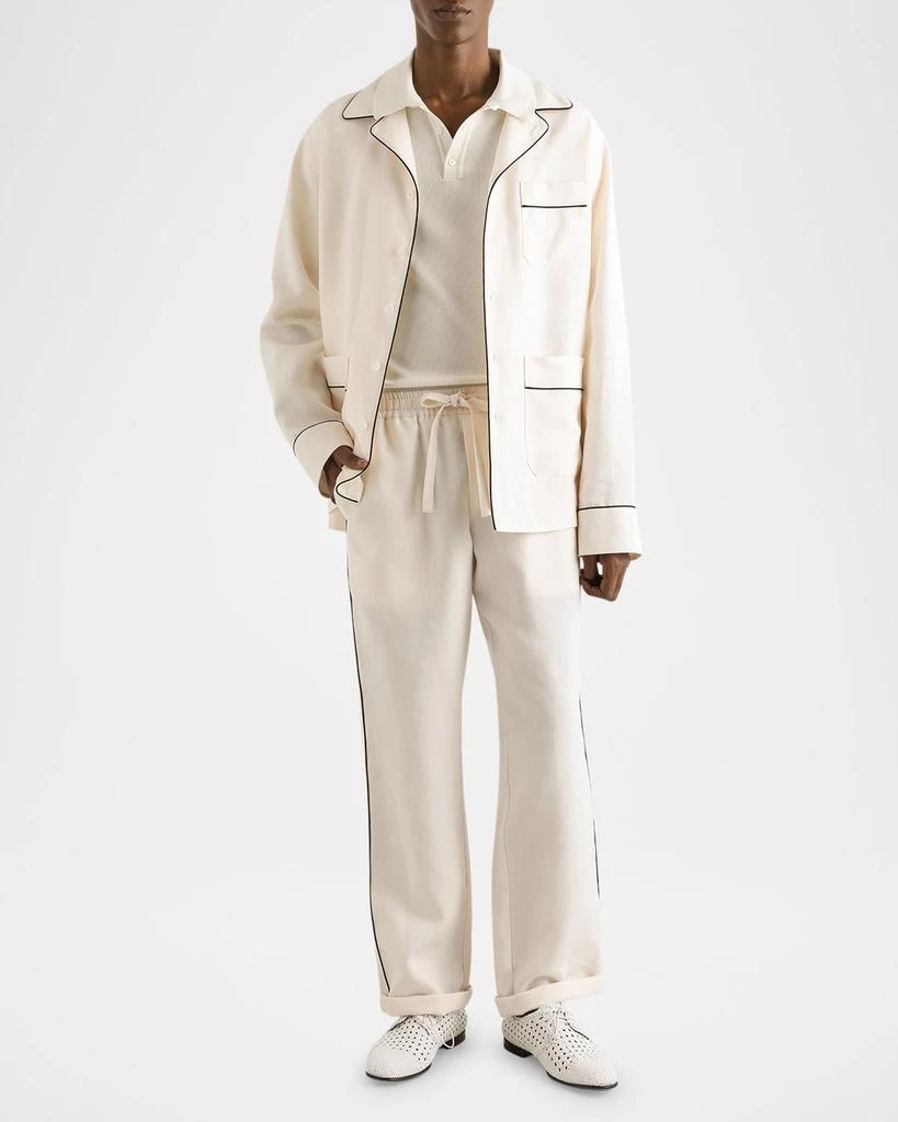 Dolce 
Gabbana Men
s Short-Sleeve Knit Polo Shirt 2