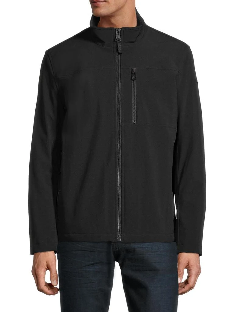 Calvin Klein Faux Fur-Lined Jacket