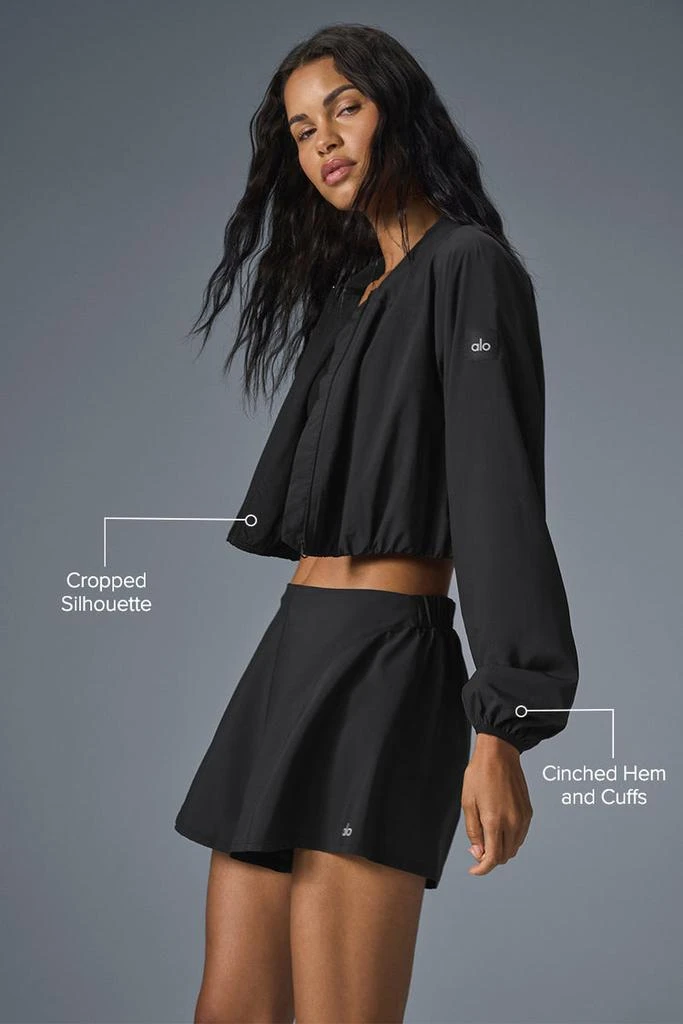Alo Tiebreaker Jacket - Black 2