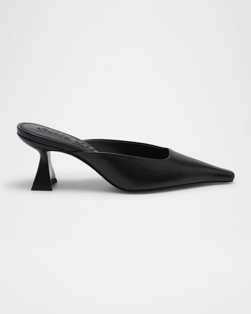 Cult Gaia Aster Leather Mules