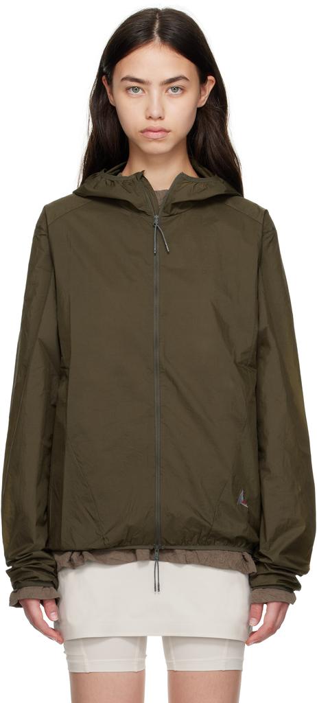 ROA Khaki Packable Wind Jacket