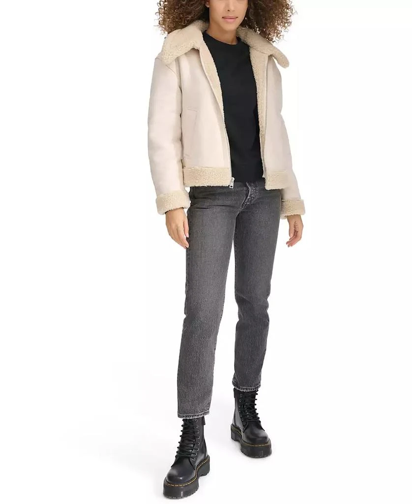 Levi's Women's Faux Shearling Aviator Jacket 3