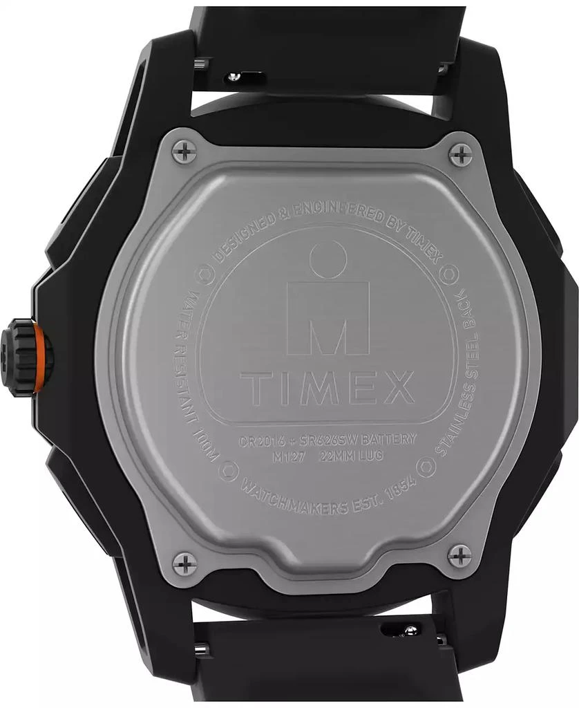 Timex Men's Digital Black Polyurethane Strap Watch, 47mm 4