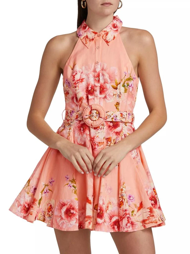 Hemant & Nandita Kavi Floral Belted Minidress 3