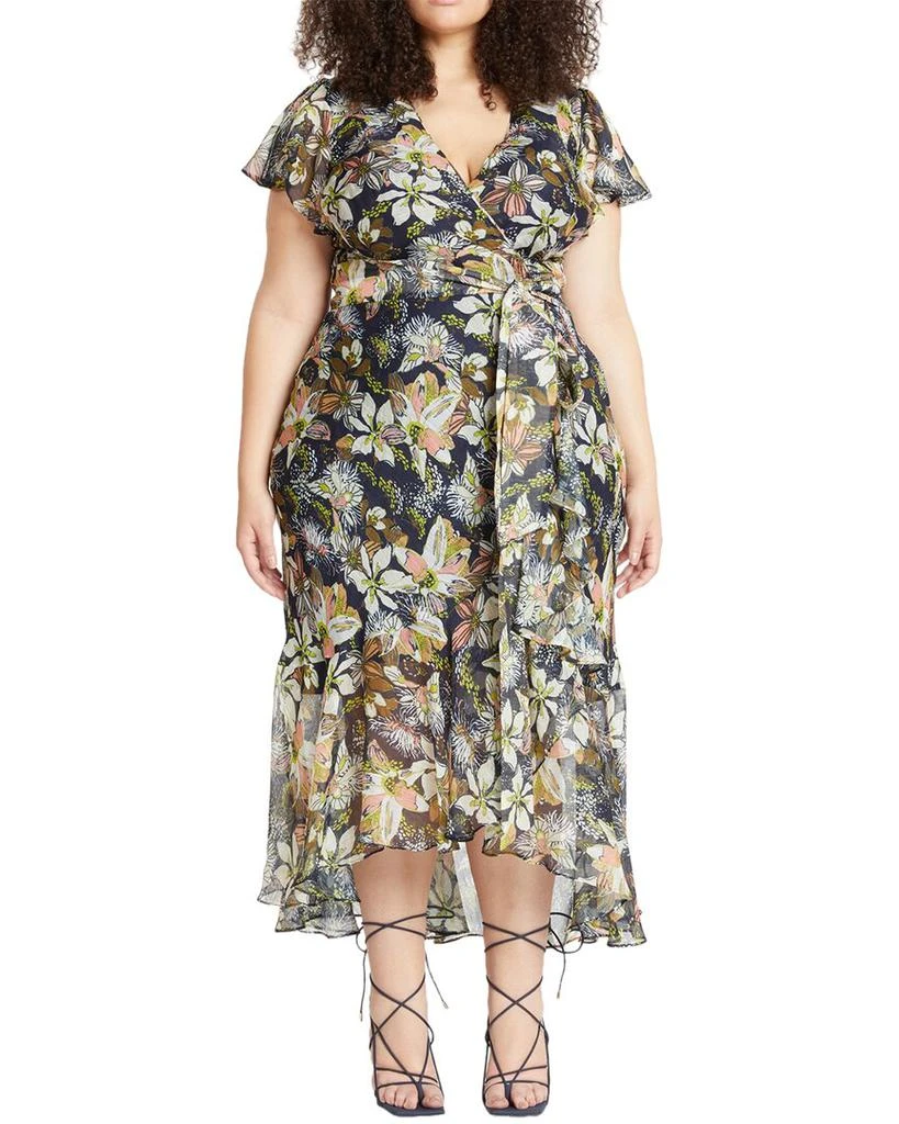 chinese dress ladies Rebecca Taylor Linen-Blend Romper main image 1