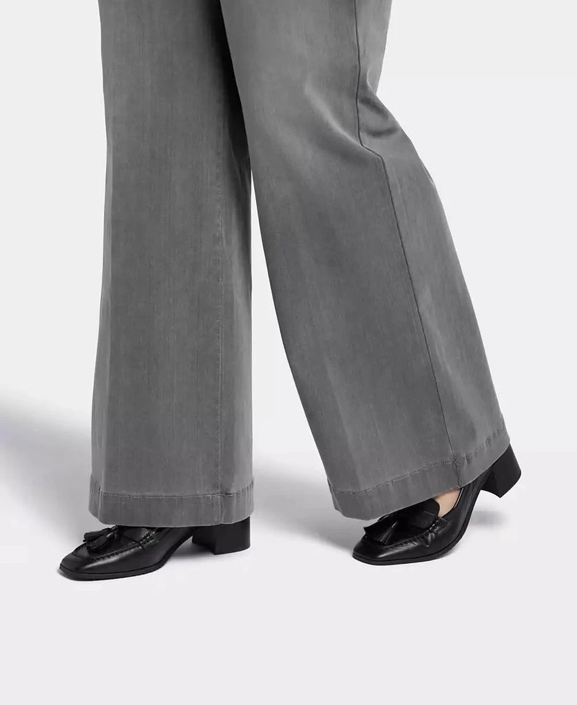NYDJ Plus Size Teresa Wide Leg Jeans 4