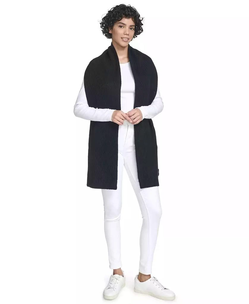 Calvin Klein Modern Bias Rib Scarf 4