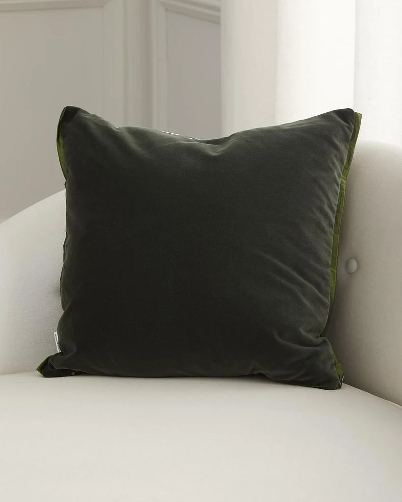 Designers Guild Raku Patchwork Decorative Pillow, 20" Square 3