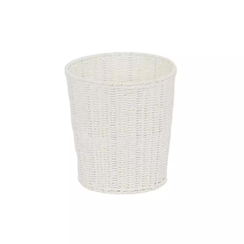 Household Essentials Paper Rope Wicker Waste Bin