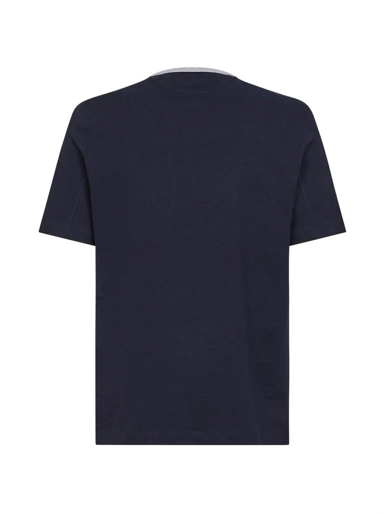 Brunello Cucinelli Brunello Cucinelli Graphic Printed Crewneck T-Shirt 2