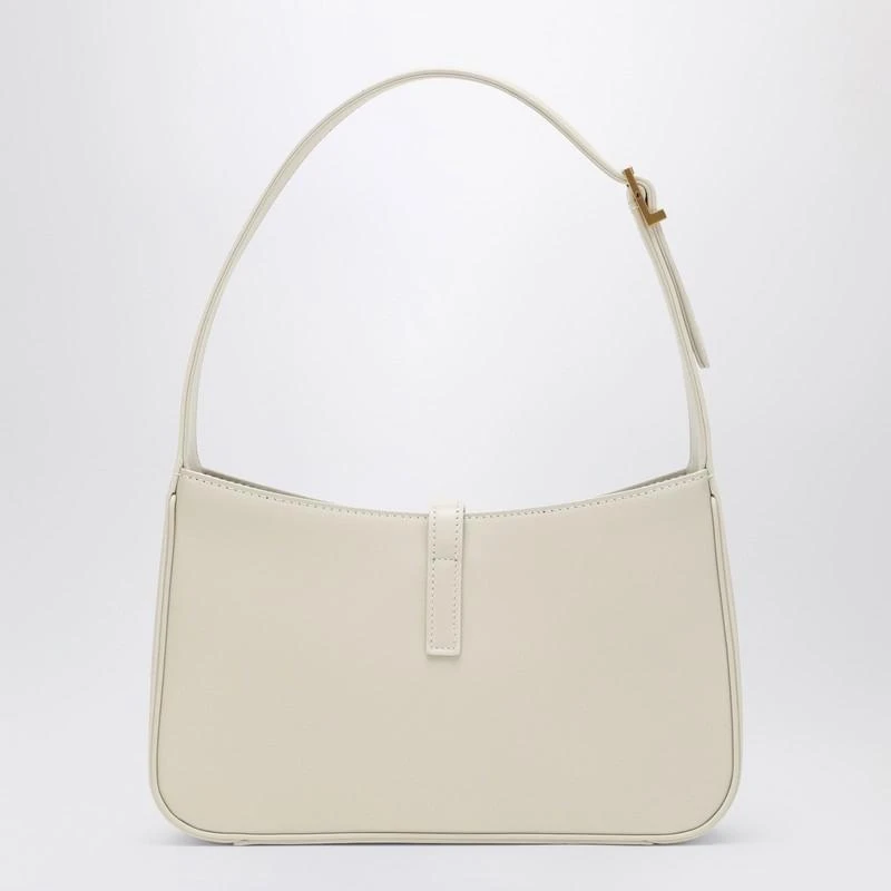 Yves Saint Laurent Cream-coloured leather monogram shoulder bag 5