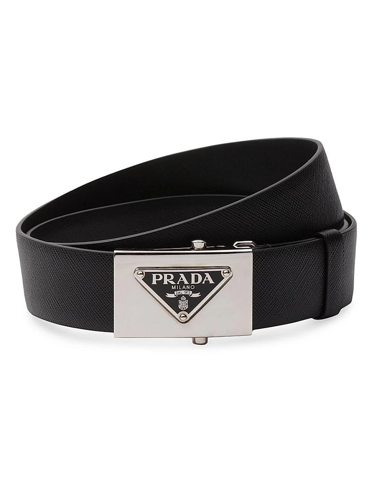 Prada Saffiano Leather Belt 1