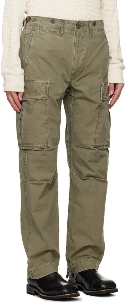 RRL Khaki Surplus Cargo Pants 2