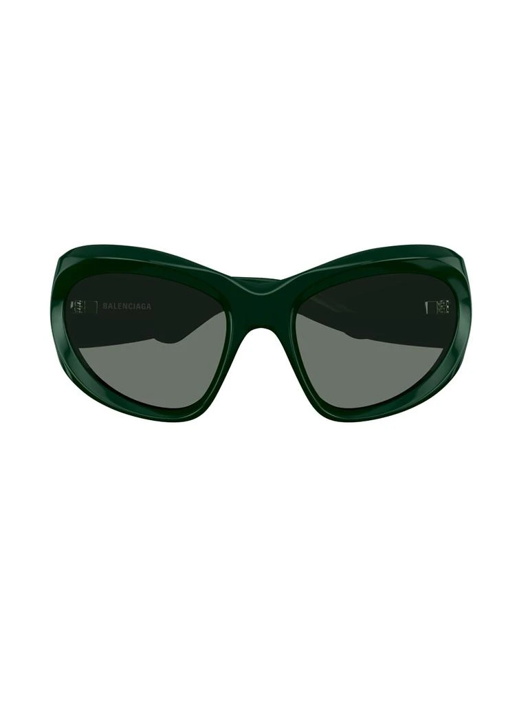 Balenciaga Balenciaga Eyewear Square Frame Sunglasses 1