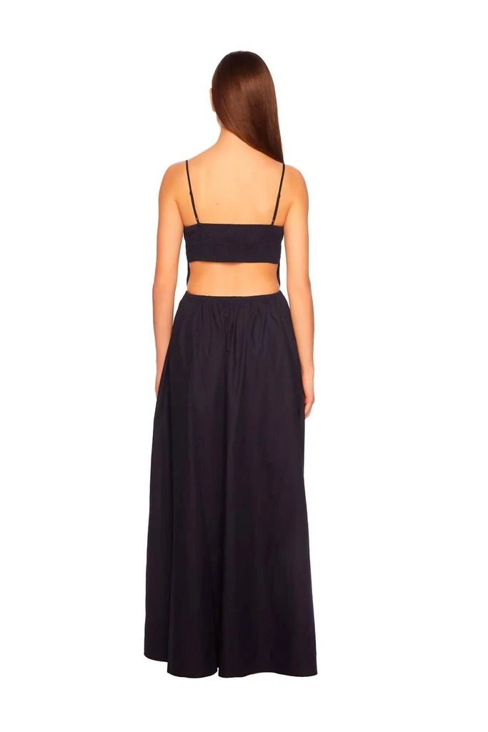 Susana Monaco Susana Monaco - Poplin Open-back Maxi Dress 3