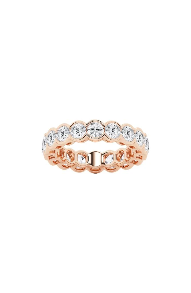 Badgley Mischka Round Lab Created Diamond Eternity Band Ring - 4.0ct. 3