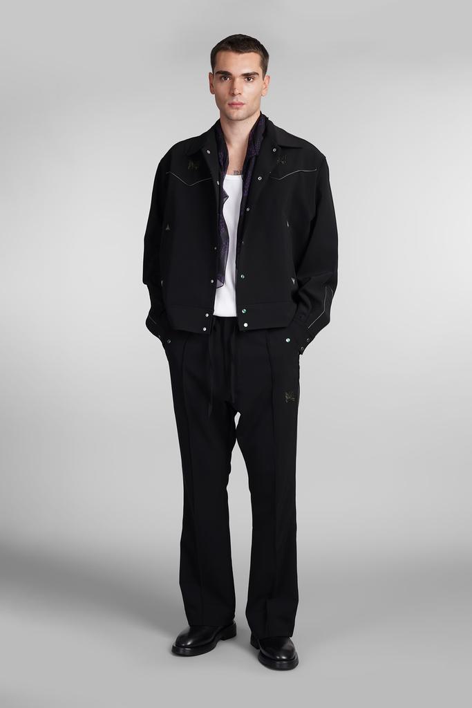 Needles Casual Jacket In Black Polyester