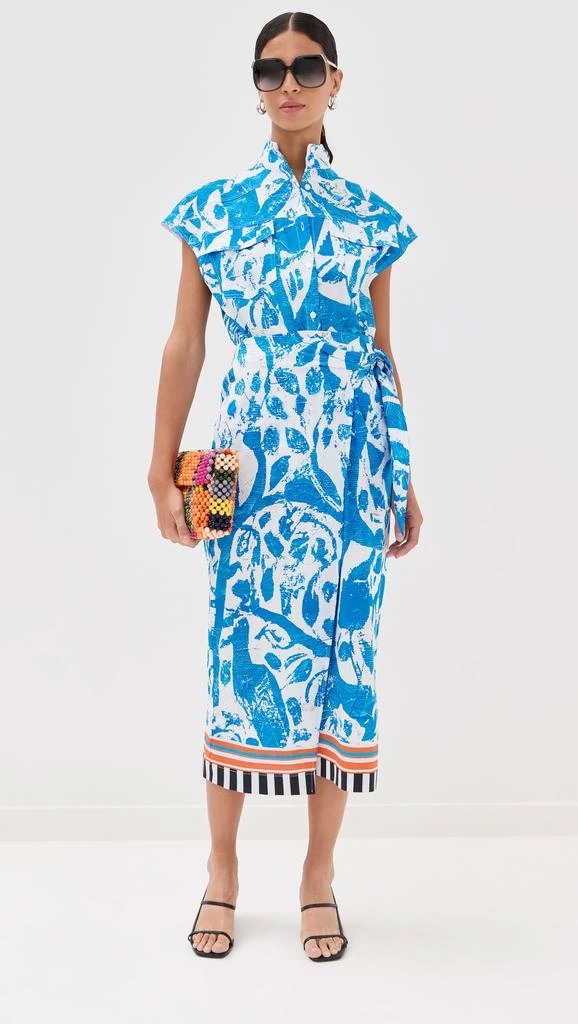 STELLA JEAN Midi Wrap Skirt 4