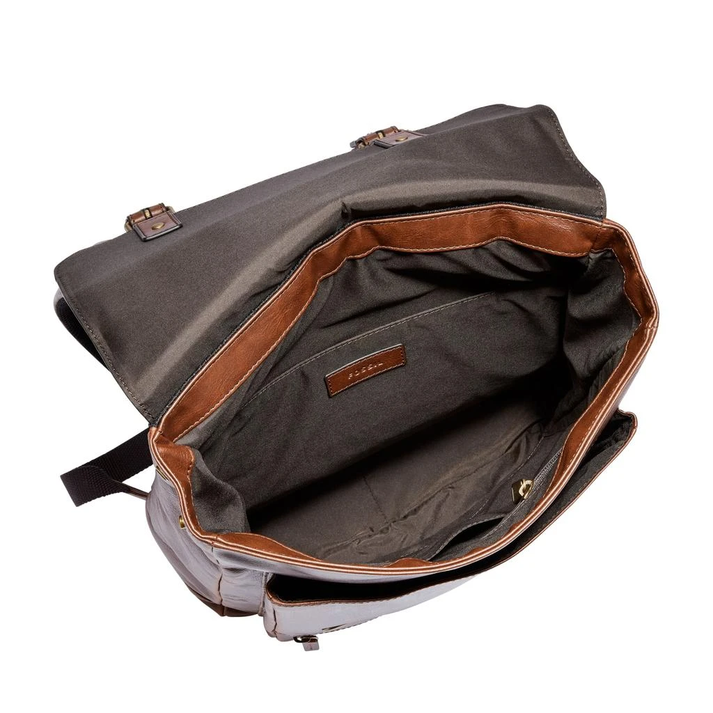 Fossil Fossil Men's Miles Leather Backpack Bag 1