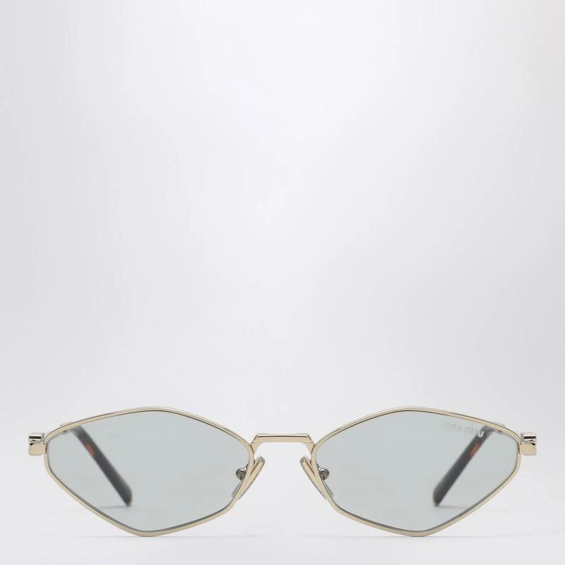 Miu Miu Miu Regard gold/light green sunglasses 1