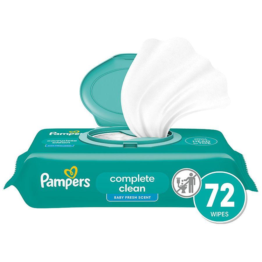 Pampers Baby Wipes Fresh Scent, 72