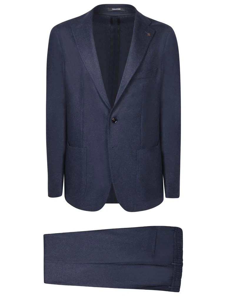 Tagliatore Single-breasted Jacket Blue Suit 1