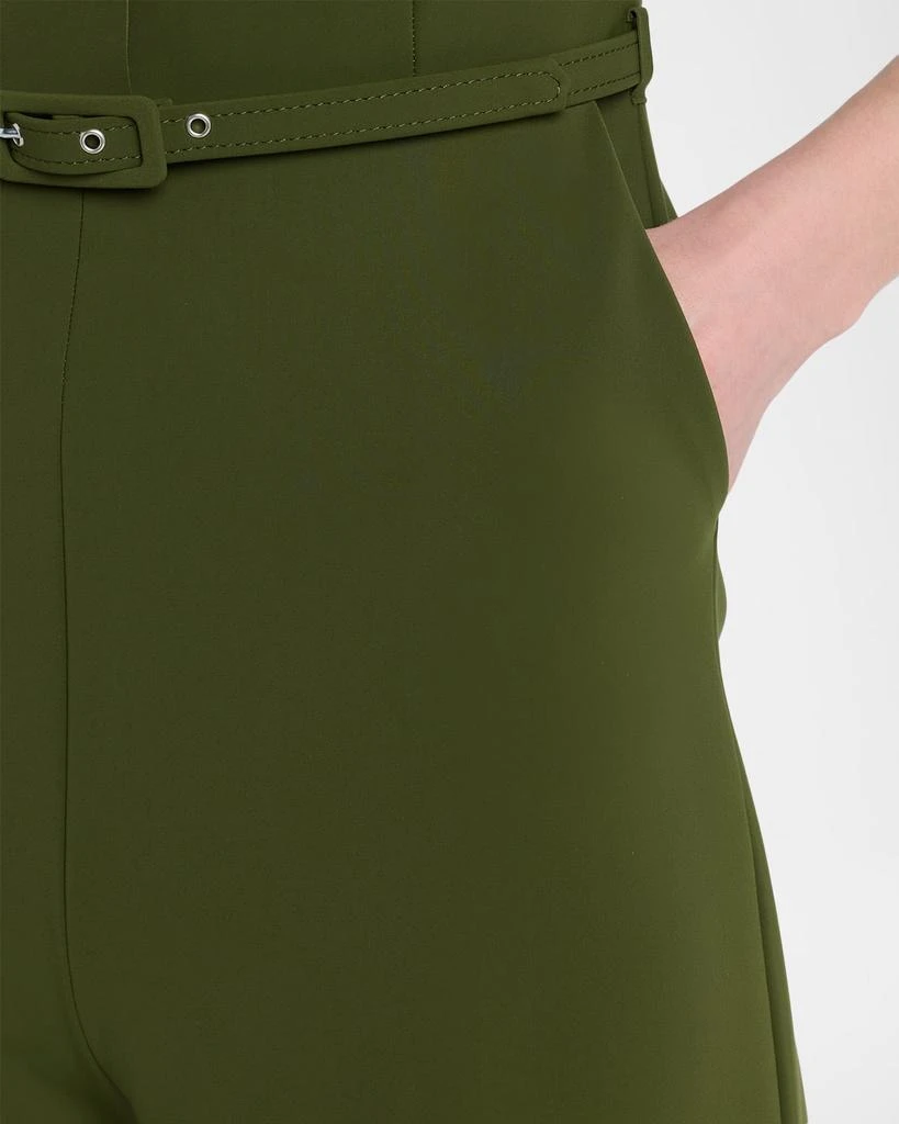 Chiara Boni Naho Belted Straight-Leg Jumpsuit 5