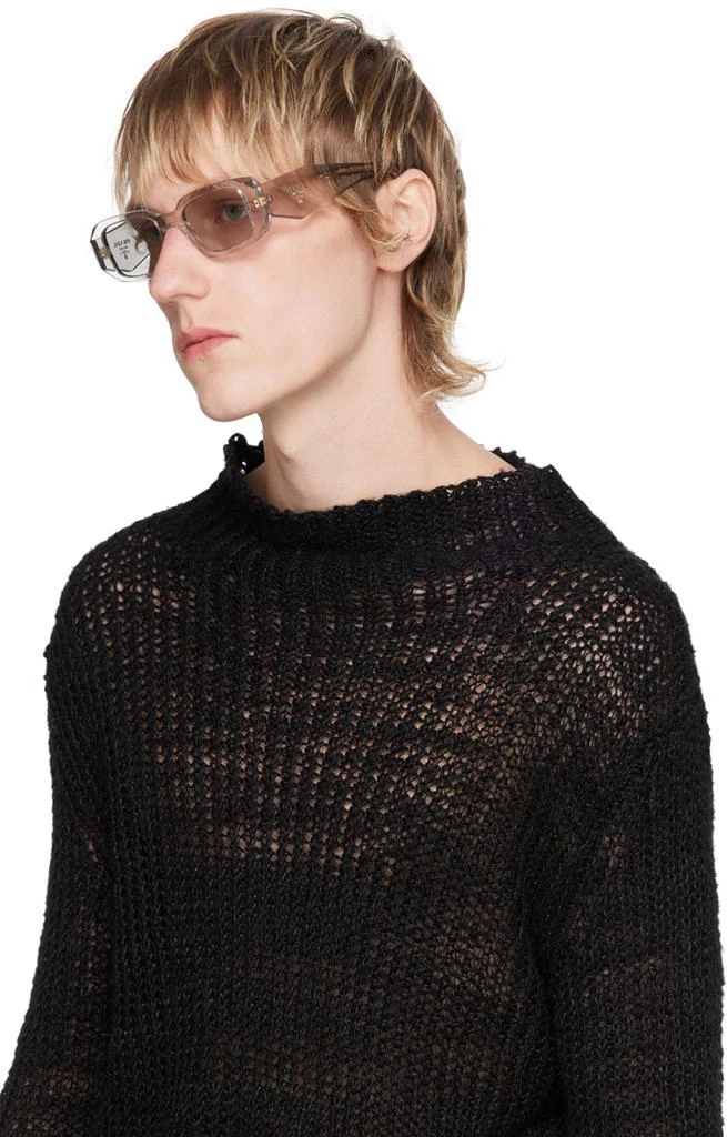 Prada Gray Symbole Sunglasses 4