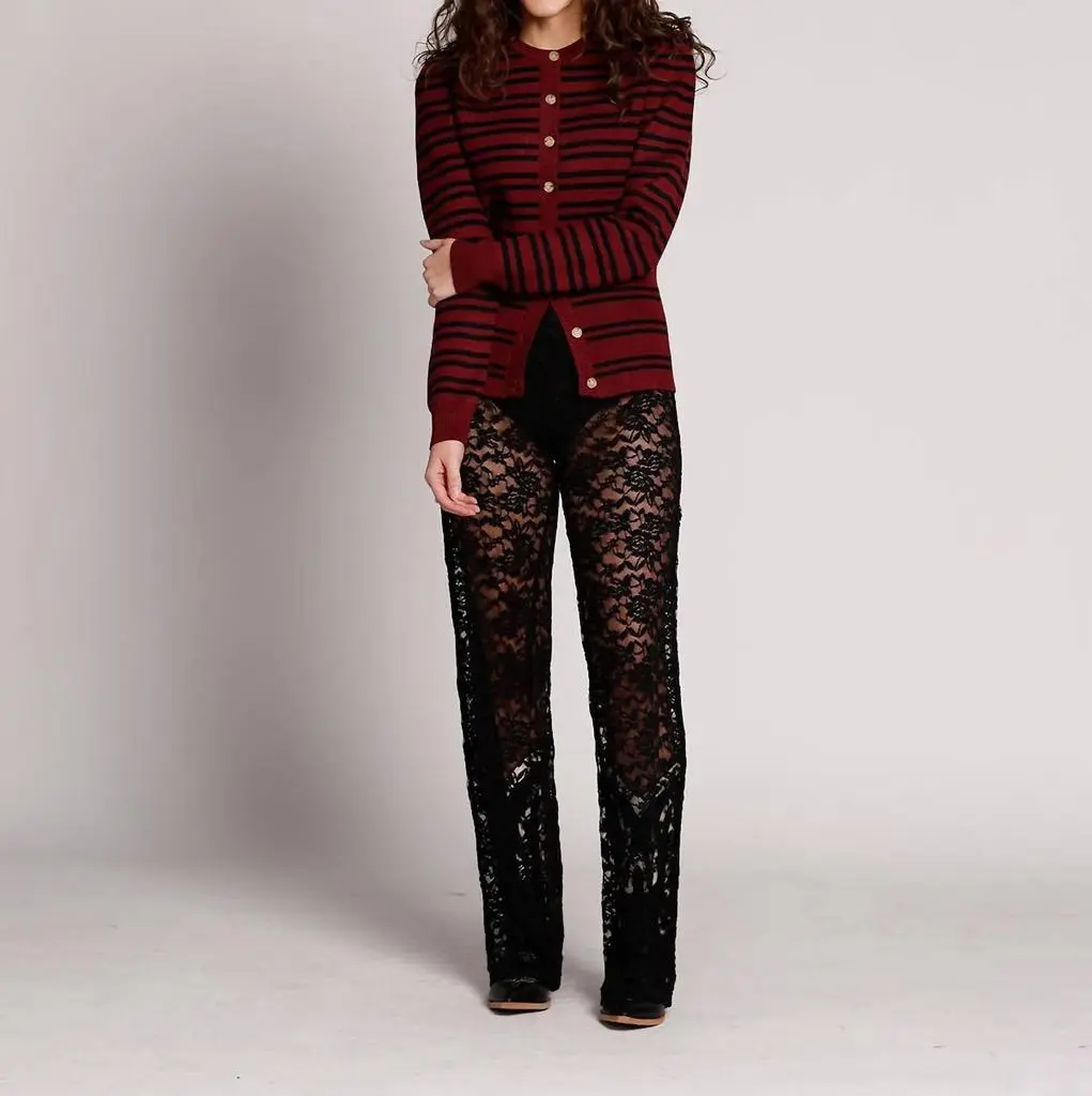 Mimosa Mimosa - Enchanted Sheer Lace Floral Pants