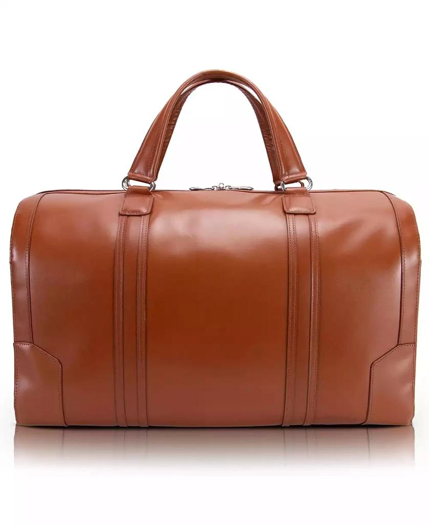 McKlein Kinzie 20" Leather Duffel Bag 9