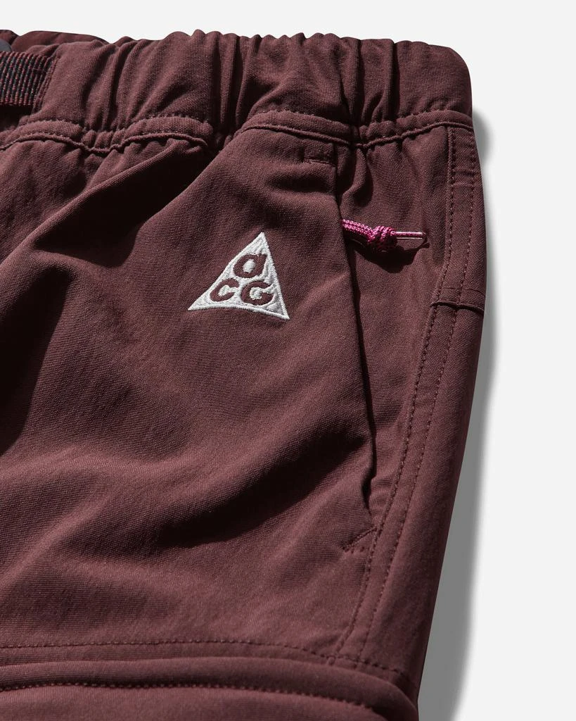 NIKE Men's ACG Smith Summit Cargo Pants Burgundy Crush 5