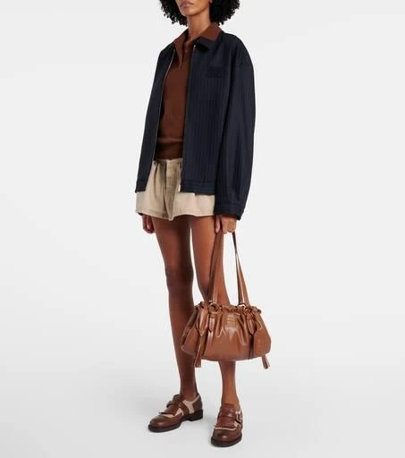 Miu Miu Joie leather shoulder bag 5