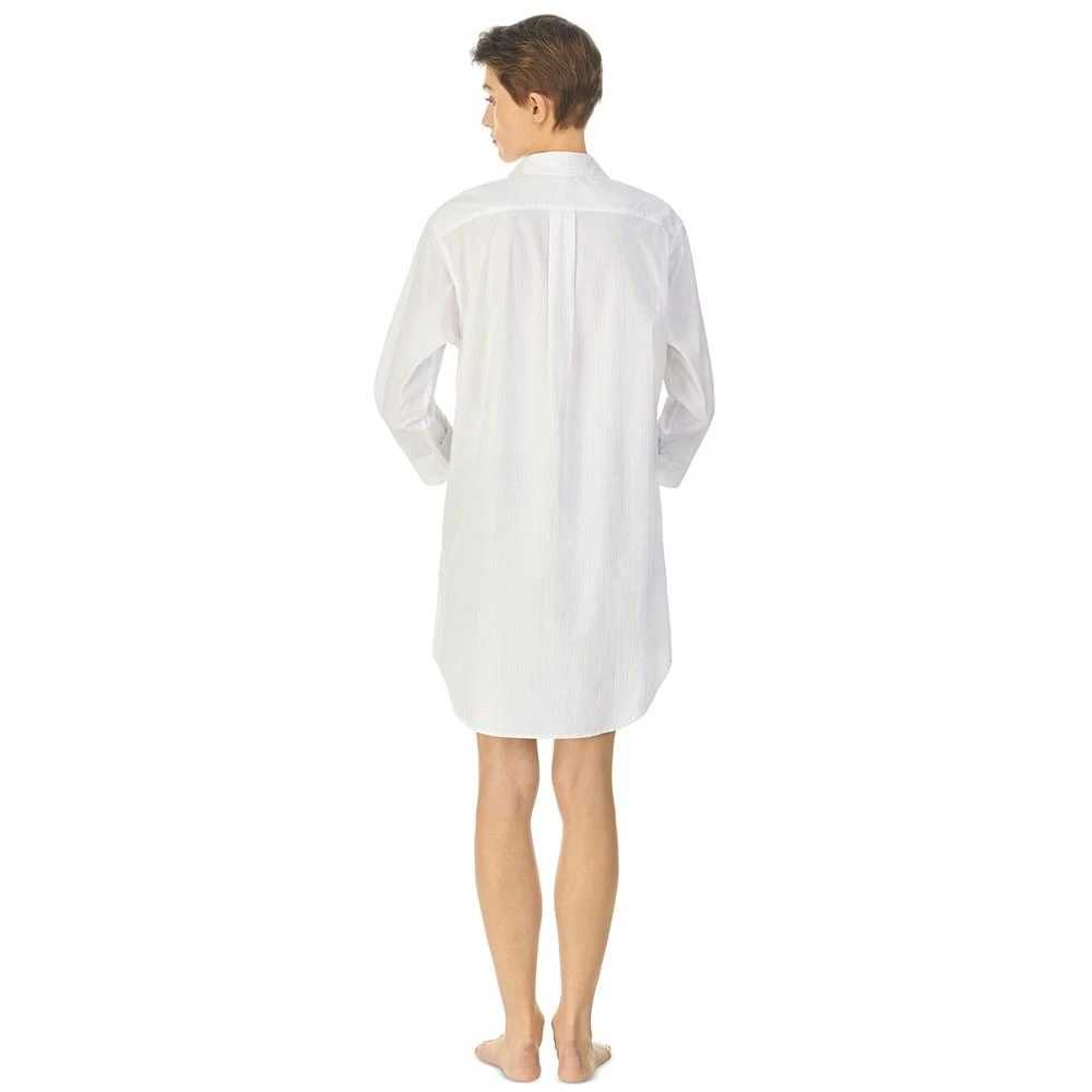 Lauren Ralph Lauren Roll-Cuff Sleepshirt Nightgown 2
