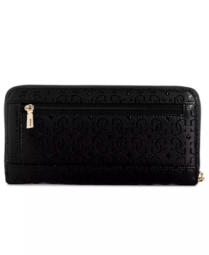 GUESS Betula Quilted Large Zip Around Wallet